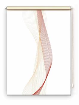 Rollo Stream two Pfeffer , Rollo, Motivrollo, Rollo mit Druck, Fotorollo, bedrucktes Rollo, Fensterrollo,verdunkelndes Rollo, Sonnenschutz Rollo